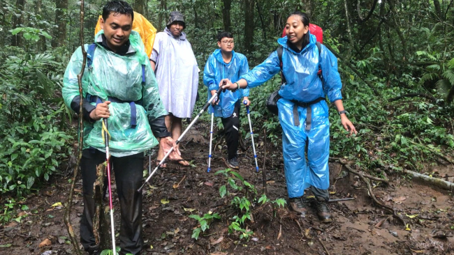 difabel pendaki gunung