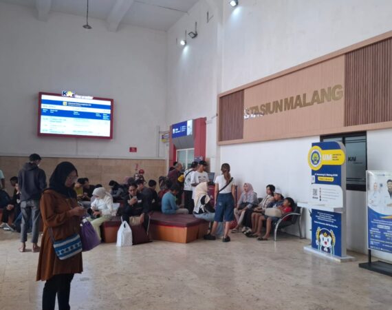 Libur Idul Adha, Ini Tujuan Favorit Penumpang Kereta dari Stasiun Malang